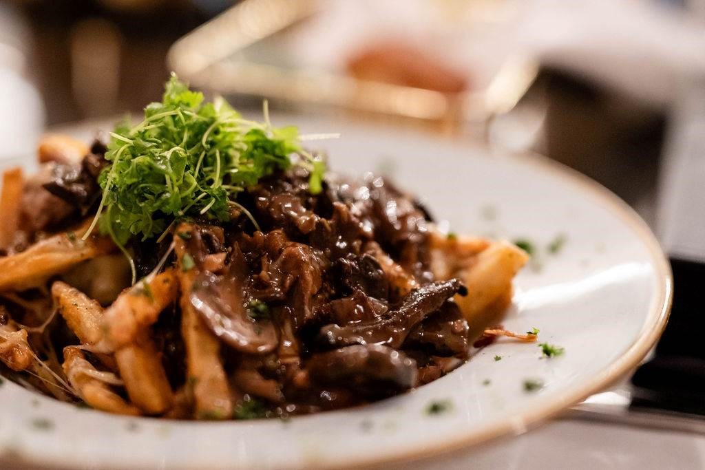 mushroom dish